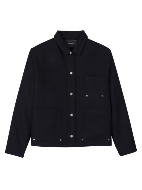 Longchamp Jacket Navy - Flannel