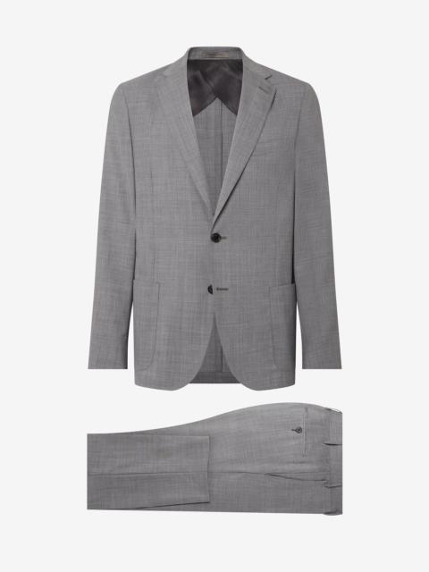 CORNELIANI Unlined grey wool suit