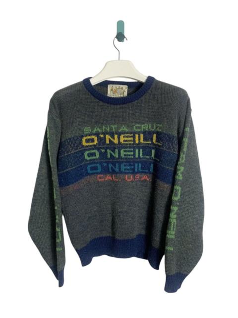 Other Designers O'Neill - RARE ITEM!Vtg 80’s OneillxSanta Cruz mohair Knitted sweater