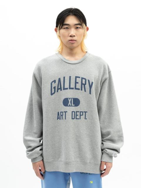 Gallery Dept Heather Grey Blue Art Dept Crewneck