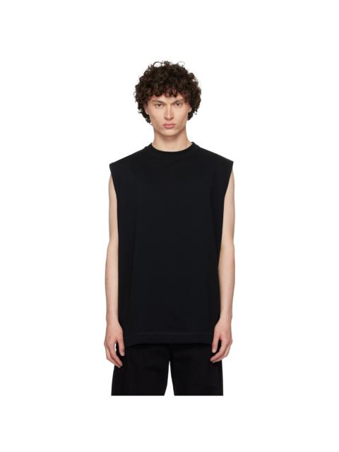 N.Hoolywood Black Loose-Fit Tank Top