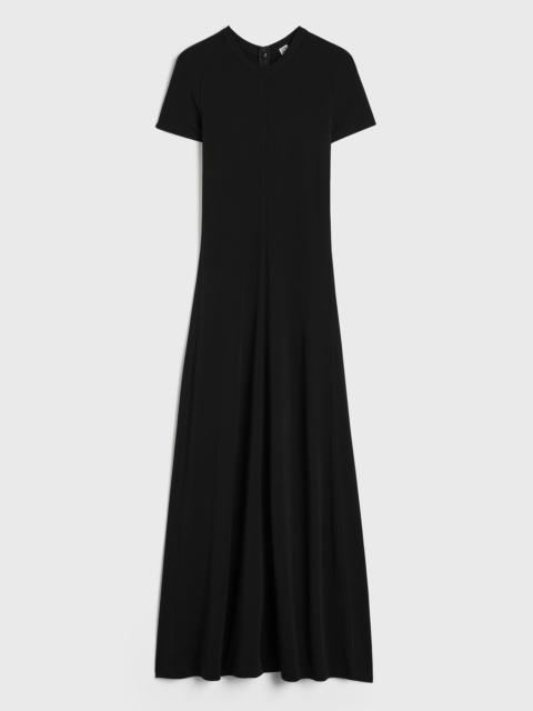 Totême Fluid jersey dress black