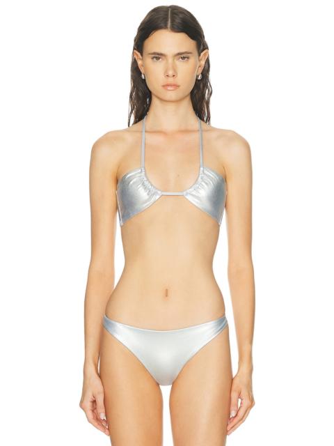 STAUD Paradise Bikini Top