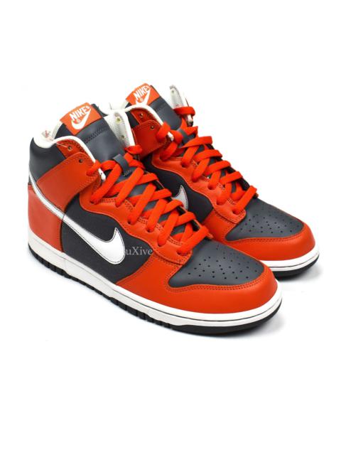 Nike Dunk High College Orange Flint Gray 2007 DS