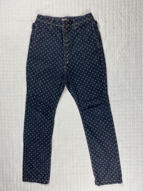 Kapital Kapital Genes Polkadot Denim Pant