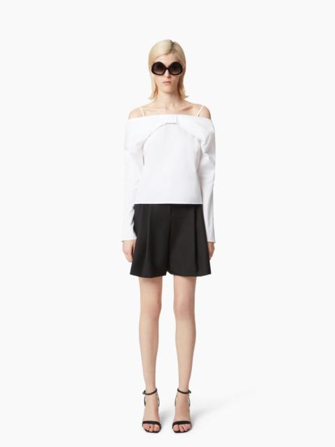 NINA RICCI OFF SHOULDER SHIRT