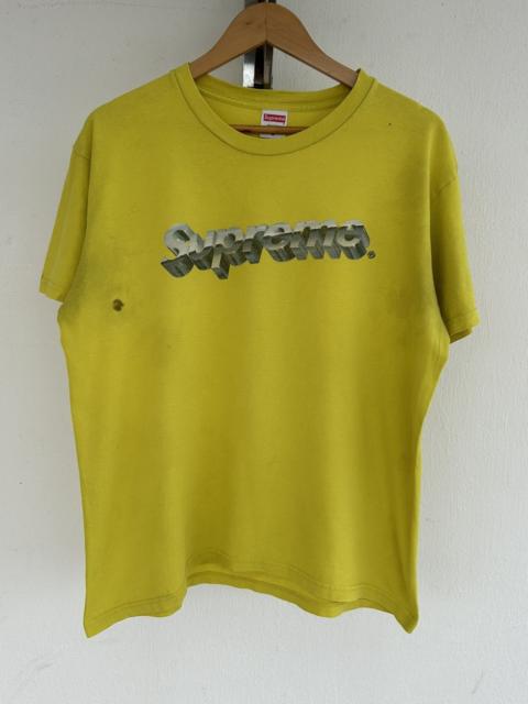 Supreme Supreme Chrome Mustard Vintage Tee