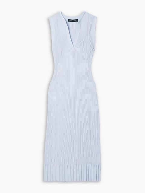 Proenza Schouler Tatum ribbed-knit midi dress