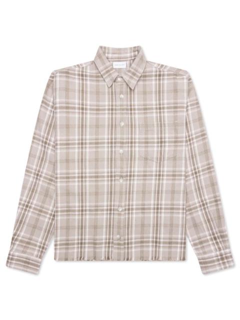 John Elliott HEMI OVERSIZED SHIRT - ORGANIC CHECK