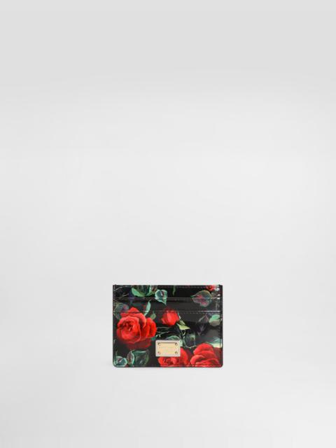 Dolce & Gabbana Polished calfskin card holder
