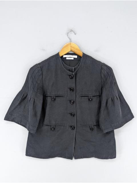 Givenchy 🔥RARE🔥Givenchy Button Ups Distressed Short Jacket