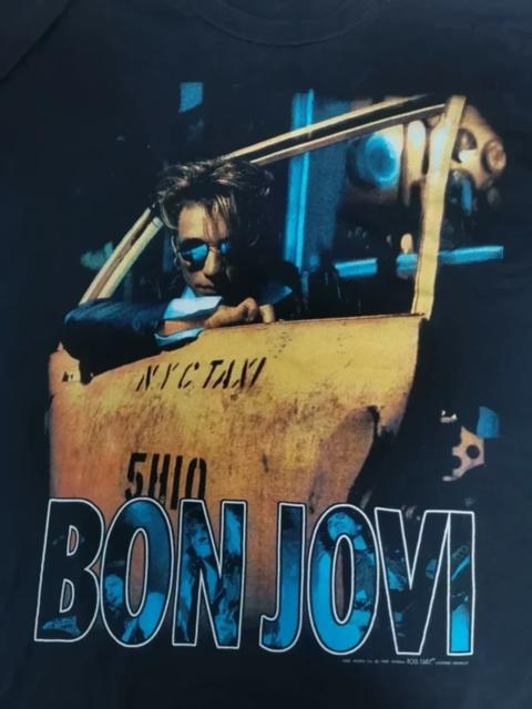 Other Designers Vintage - Vintage Bon Jovi Tour Tee Long sleeve Rock Nirvana Tupac