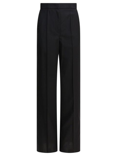 Max Mara Max Mara Women Light Wool Straight Trousers