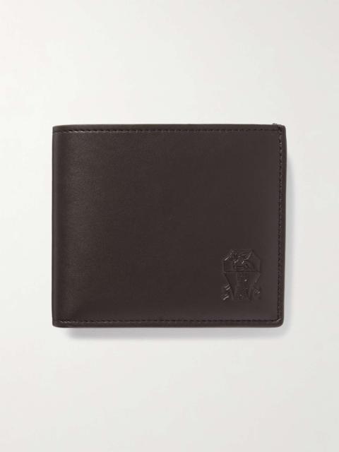 Logo-Debossed Leather Wallet