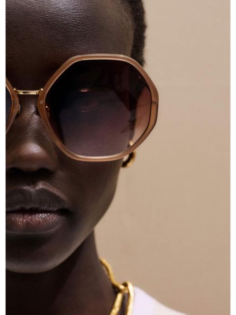 ME+EM Heptagonal Sunglasses