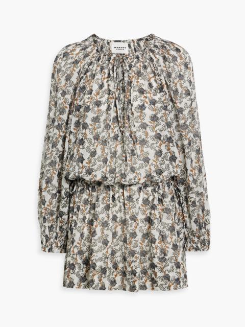 Isabel Marant Étoile Parsley floral-print cotton-voile mini dress