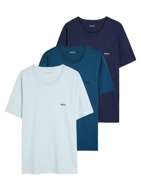 BOSS Boss Classic Logo-embroidered Cotton T-shirt
