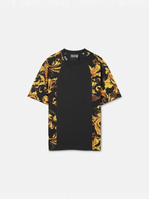 VERSACE JEANS COUTURE Porcelain Barocco Relaxed-Fit T-Shirt