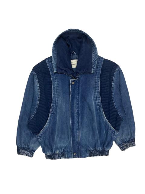 Other Designers Vintage HAMA-STA Denim Bomber Style Jacket