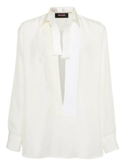 DSQUARED2 Silk Tux Shirt