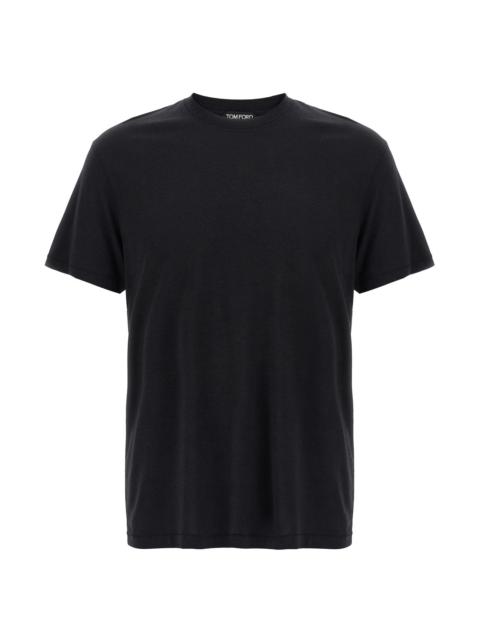 TOM FORD Logo embroidery t-shirt