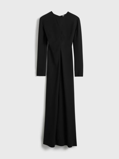 TOTEME Long-sleeve slouch waist dress black