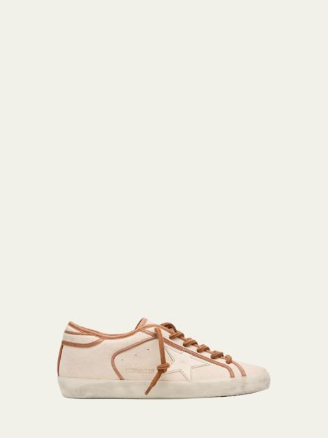 Golden Goose Super-Star Canvas Low-Top Sneakers