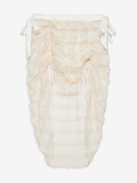 For Love & Lemons Romy Midi Slip Skirt