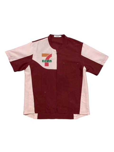 Other Designers Vintage 7 Eleven Zipper Shirt