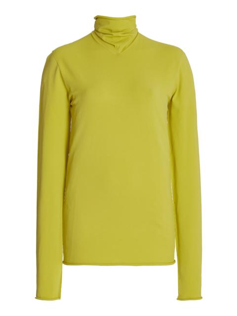 Bottega Veneta Knitted Turtleneck green