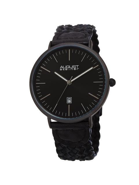 Other Designers August Steiner Quartz Black Dial Men's Watch AS8293BK