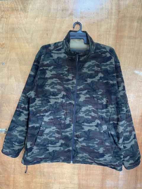 Other Designers Vintage Uniqlo Reversible Camo Fleece Windbreaker