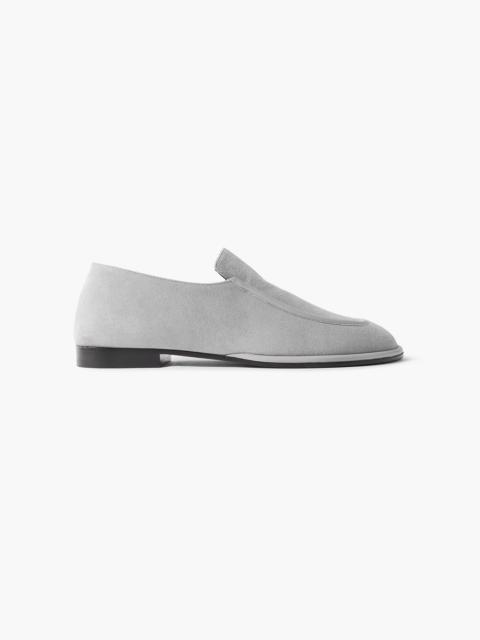 NEOUS Polaris leather-trimmed suede loafers