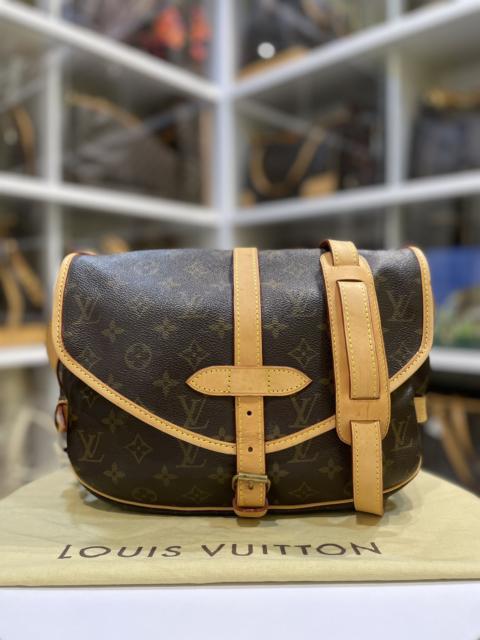 Louis Vuitton AUTHENTIC LOUIS VUITTON MONOGRAM SAUMUR 30 BAG