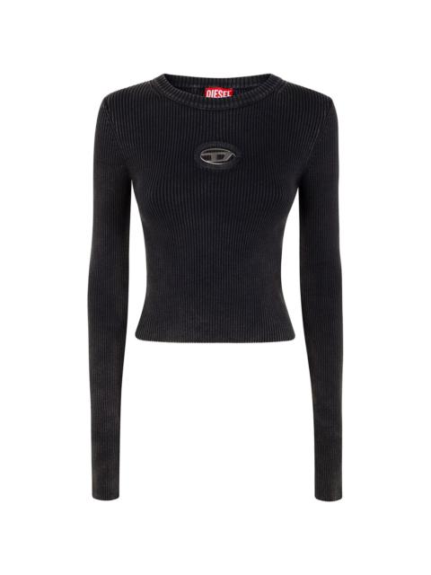 Diesel ribbed knit top