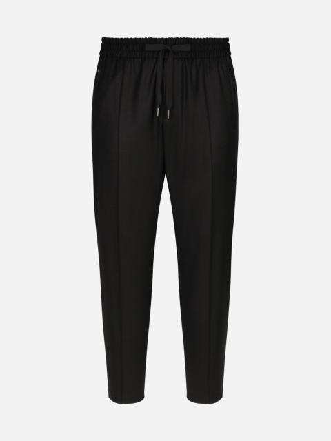 Dolce & Gabbana Wool jogging pants