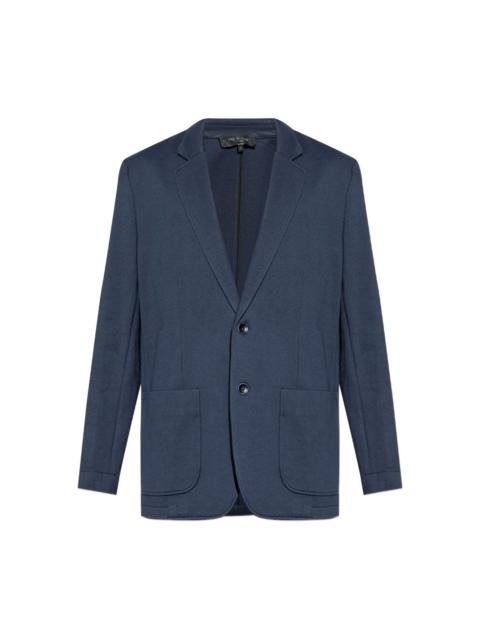 single-breasted blazer