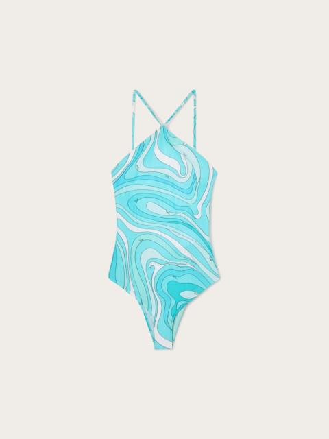 PUCCI MARMO PRINT SWIMSUIT