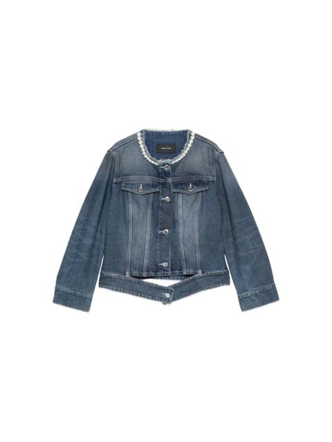 Simone Rocha Simone Rocha Blue Jackets - Denim Jackets Women