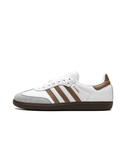adidas Samba OG "Cloud White / Brown Desert"