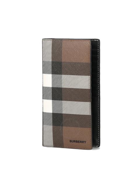 Burberry Murphy Classic British Plaid Long Wallet