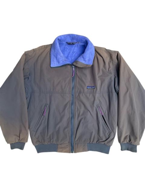 Patagonia Faded Grey Patagonia Bomber Fleece Lined - Made In Usa
