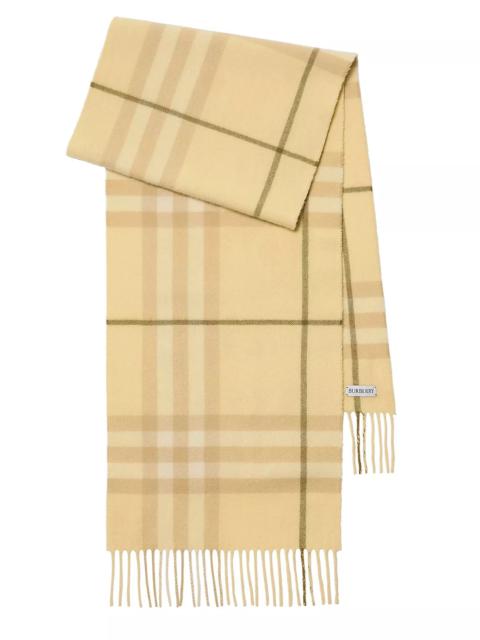 Burberry Classic Check Cashmere Scarf