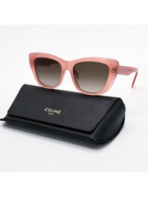 CELINE NEW CELINE CL40199I 74K SUNGLASSES BUTTERFLY PINK GREY WOMEN