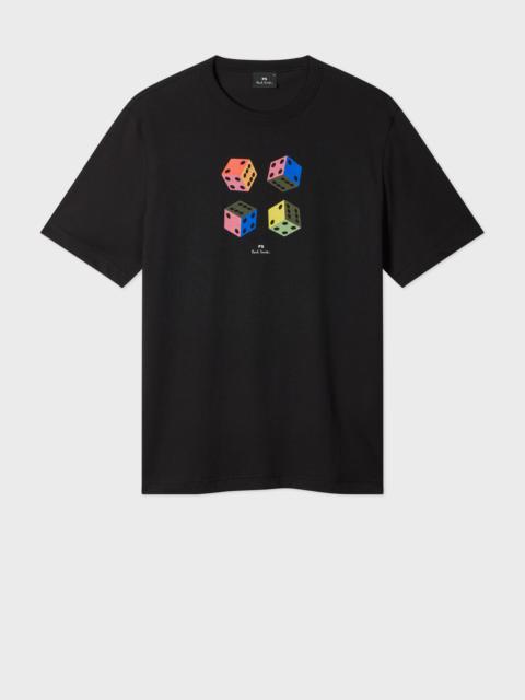 Paul Smith Casual-Fit Black 'Dice' T-Shirt