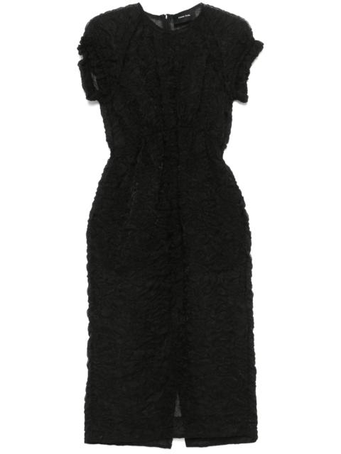 Simone Rocha textured midi dress