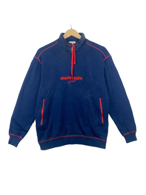 Other Designers Japanese Brand - Marie Claire Sport Sweatshirt Half Zipper