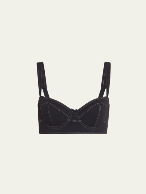 ULLA JOHNSON Ravello Bikini Top