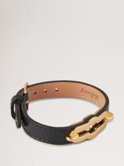 Mulberry Pimlico Leather Bracelet
Black Super Lux Calf & Stainless Steel
