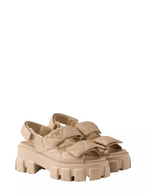 Prada Women's Monolith Nappa Leather Sandals